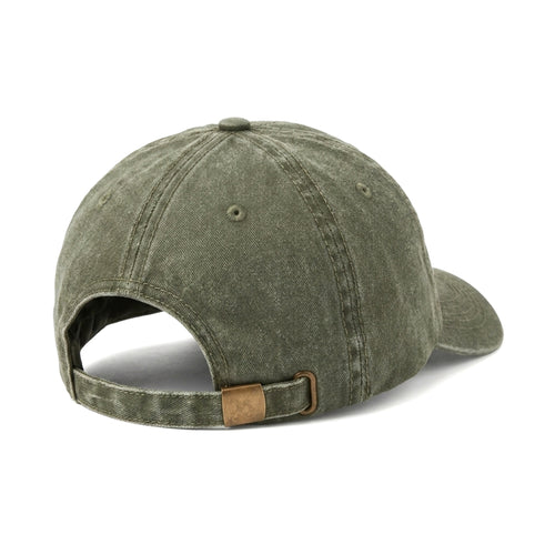 Olive Green Cotton Cap