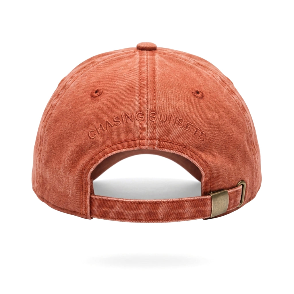 Rust Cotton Cap