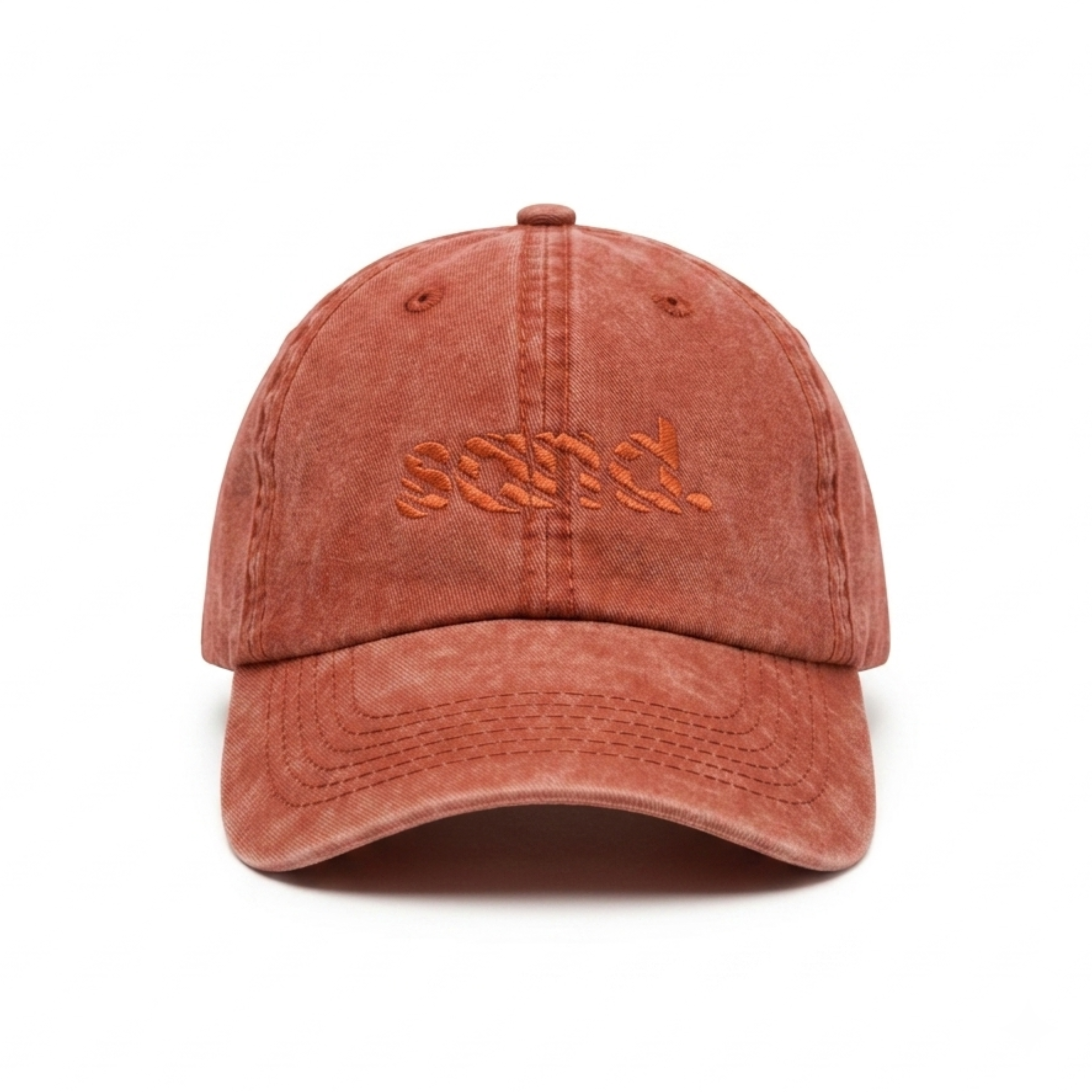 Rust Cotton Cap
